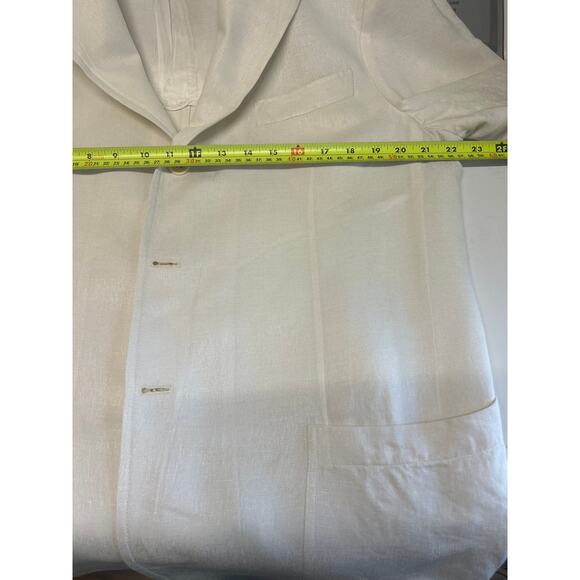Giorgio Armani Le Collezioni Linen Blend Blazer Jacket 44 / US 8 Made in Italy - Picture 12 of 12